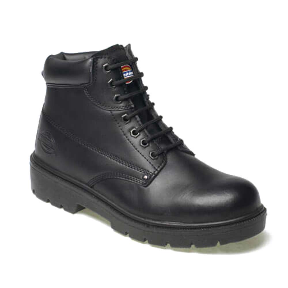 Dickies Mens Antrim Super Safety Hiker Work Boots Black Size 4