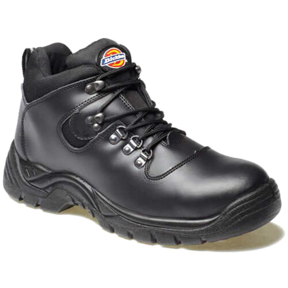 Dickies Mens Fury Super Safety Hiker Work Boots Black Size 11