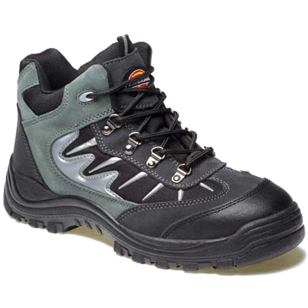 Image of Dickies Mens Storm Super Safety Work Trainers Grey Size 7