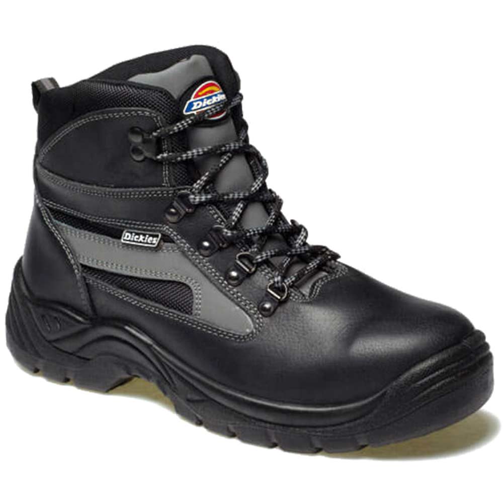Dickies Mens Severn Super Safety Work Boots Black Size 5