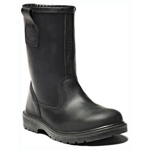 Dickies Mens Dakota Rigger Safety Work Boots Black Size 10