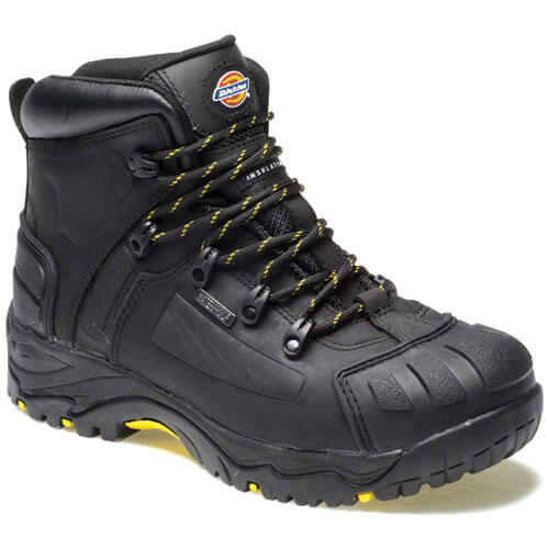 Dickies Mens Medway Super Safety Hiker Work Boots Black Size 8