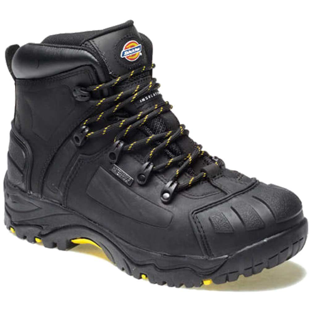 Dickies Mens Medway Super Safety Hiker Work Boots Black Size 8