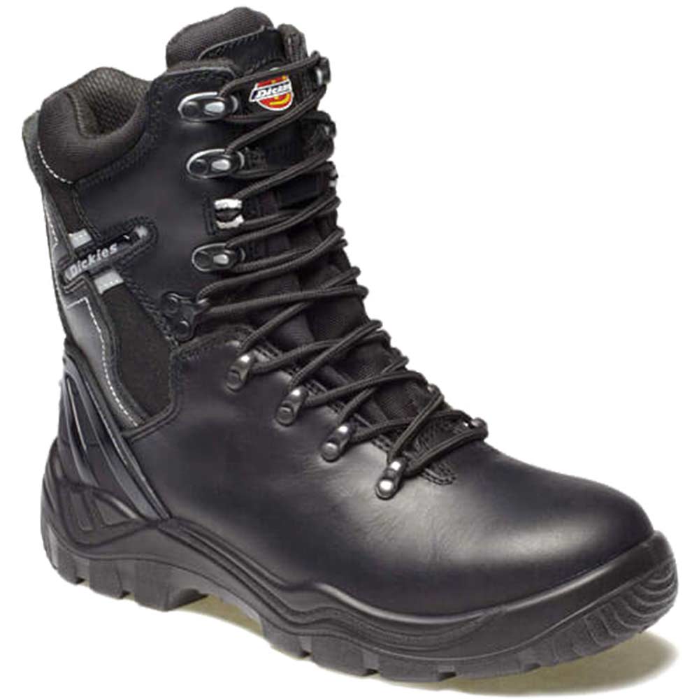 Dickies Mens Quebec Unlined Super Safety Work Boots Black Size 11+