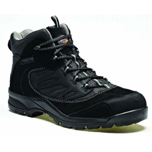 Dickies Mens Dalton Safety Work Boots Black Size 8