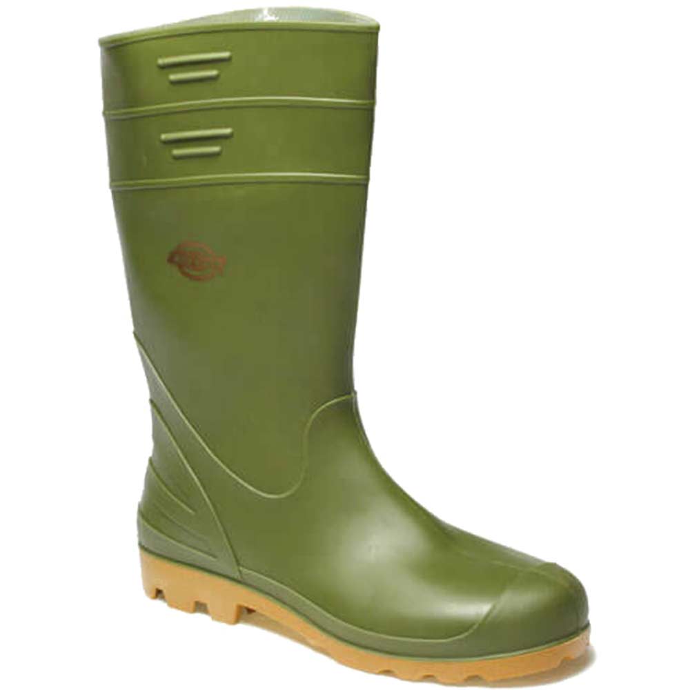 Dickies Mens Pennine Wellington Boots Green Size 7