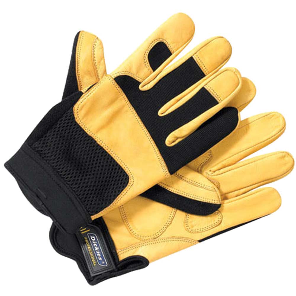 Dickies Mens Mechanics Performance Glove Tan Large