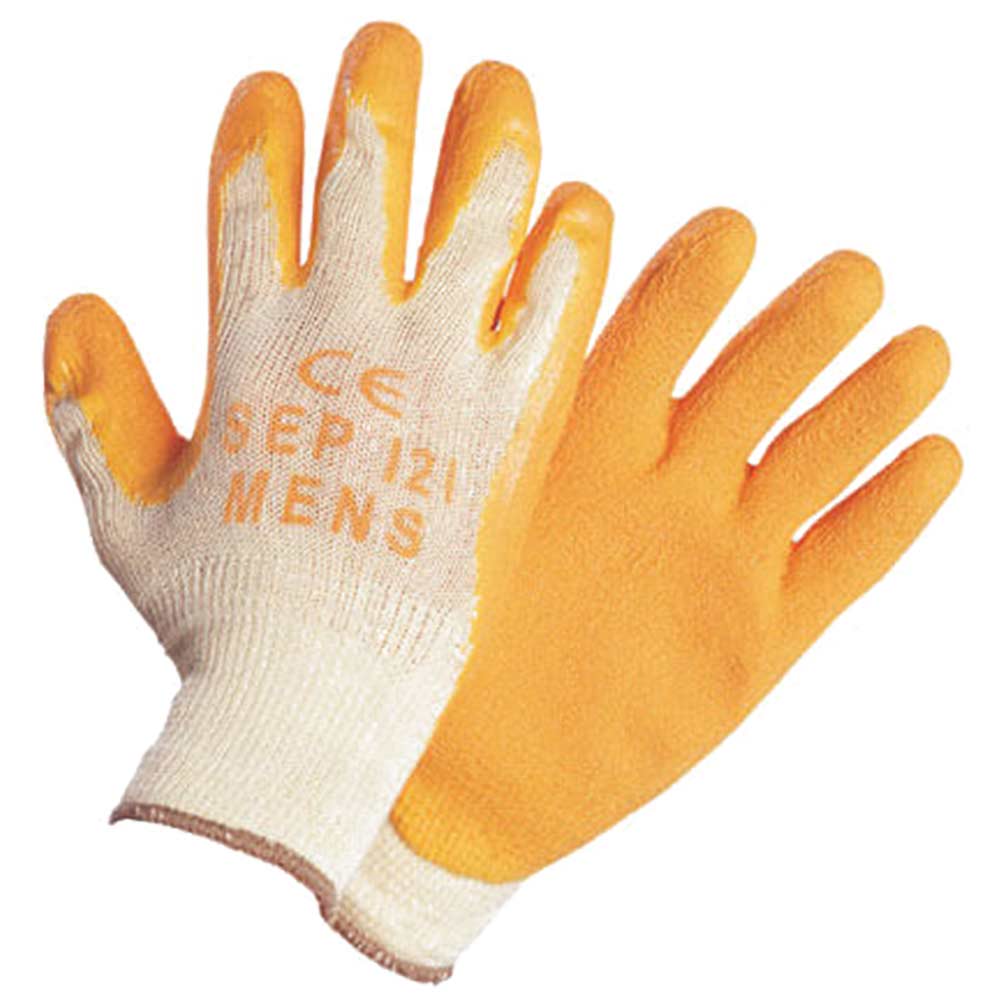 Builders Grip Glove Medium Orange Size 8