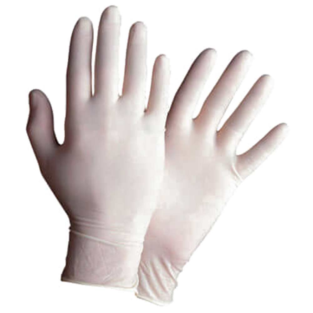 Disposable Latex Gloves XL Pack of 100 (50 Pairs)