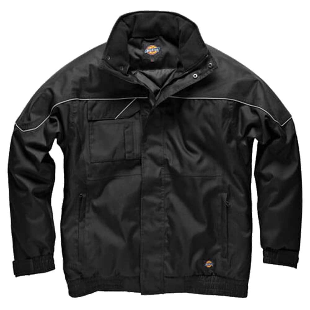 Dickies Mens Industry Winter Waterproof Jacket Black Small