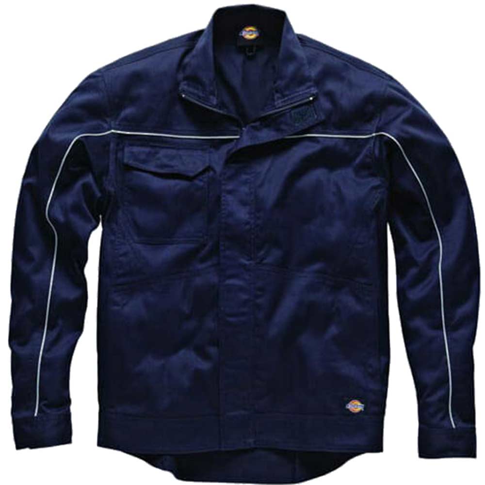 Dickies Mens Industry 260 Jacket Navy Blue Small