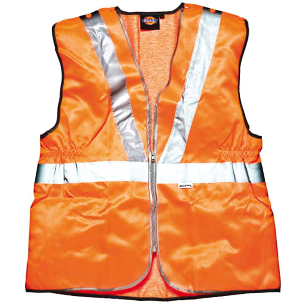 Dickies High Vis GO/RT Waistcoat Orange XL