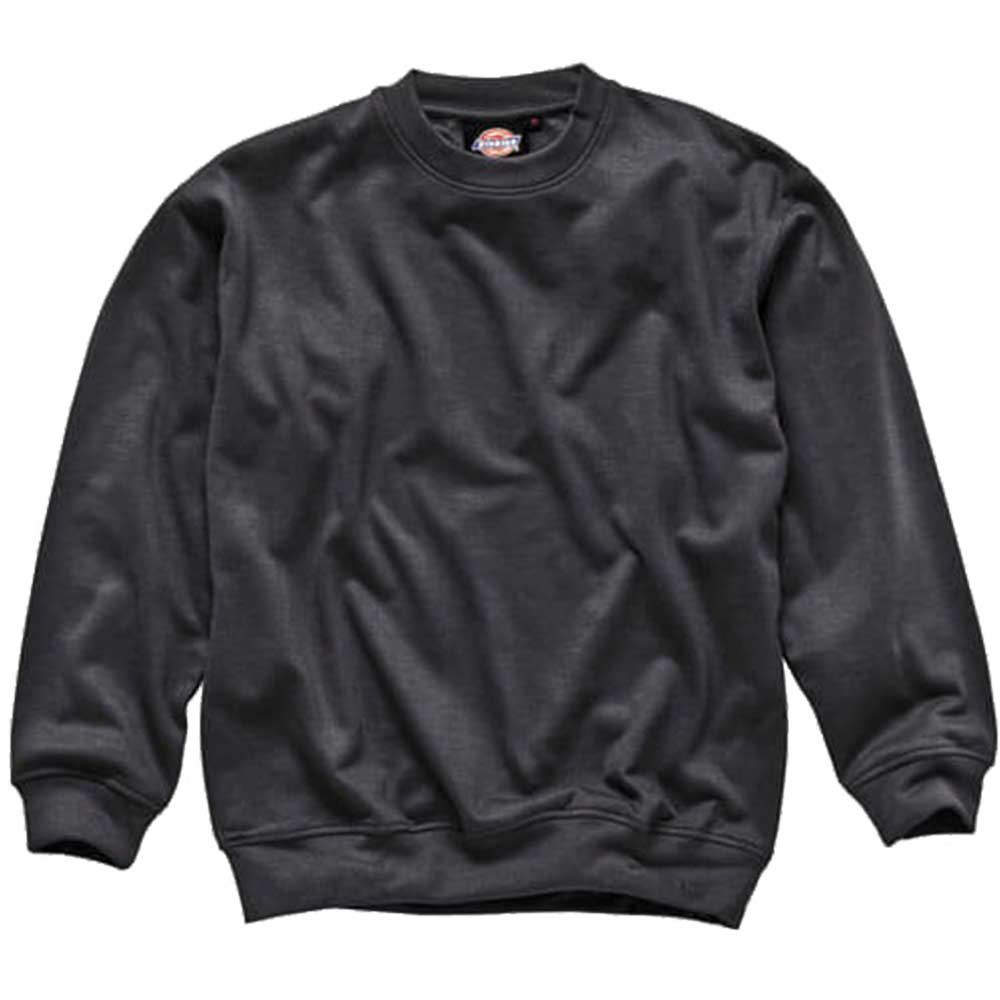Image of Dickies Mens Crew Neck Sweatshirt Black Small