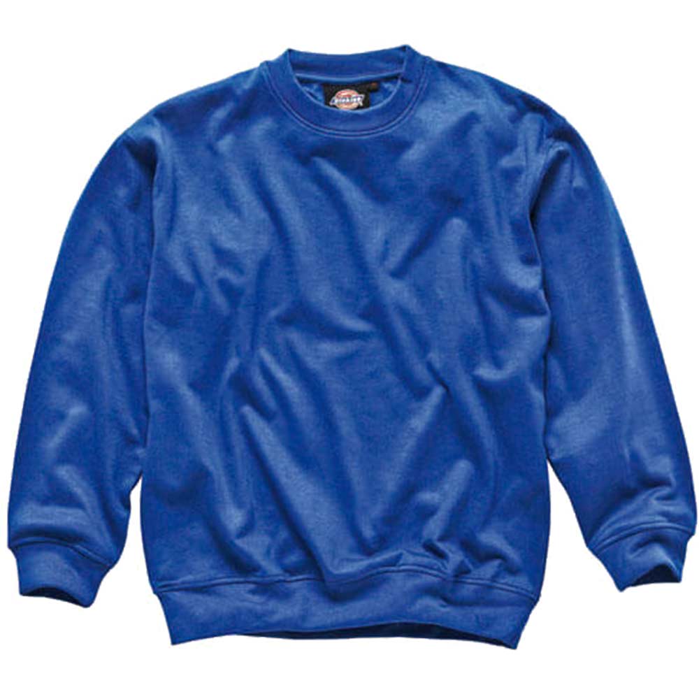 Dickies Mens Crew Neck Sweatshirt Royal Blue 3XL