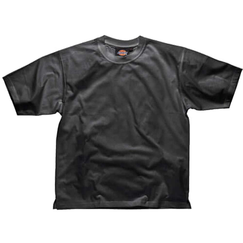 Dickies Mens Crew Neck Cotton T Shirt Black Small