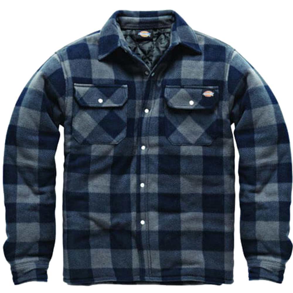 Image of Dickies Mens Portland Shirt Blue Large