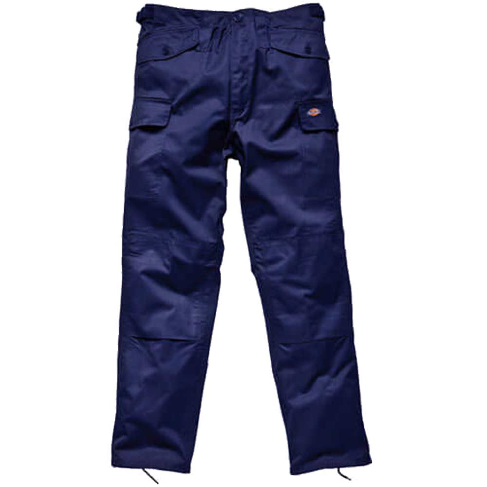 Dickies Mens Combat Work Trousers Navy Blue 42" Waist & 32" Leg