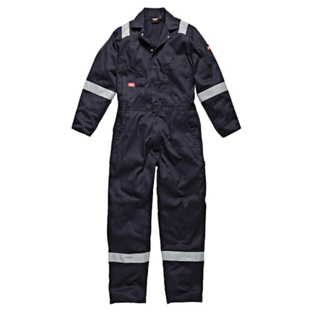 Dickies Mens Cotton Overalls Navy Blue XXXXL