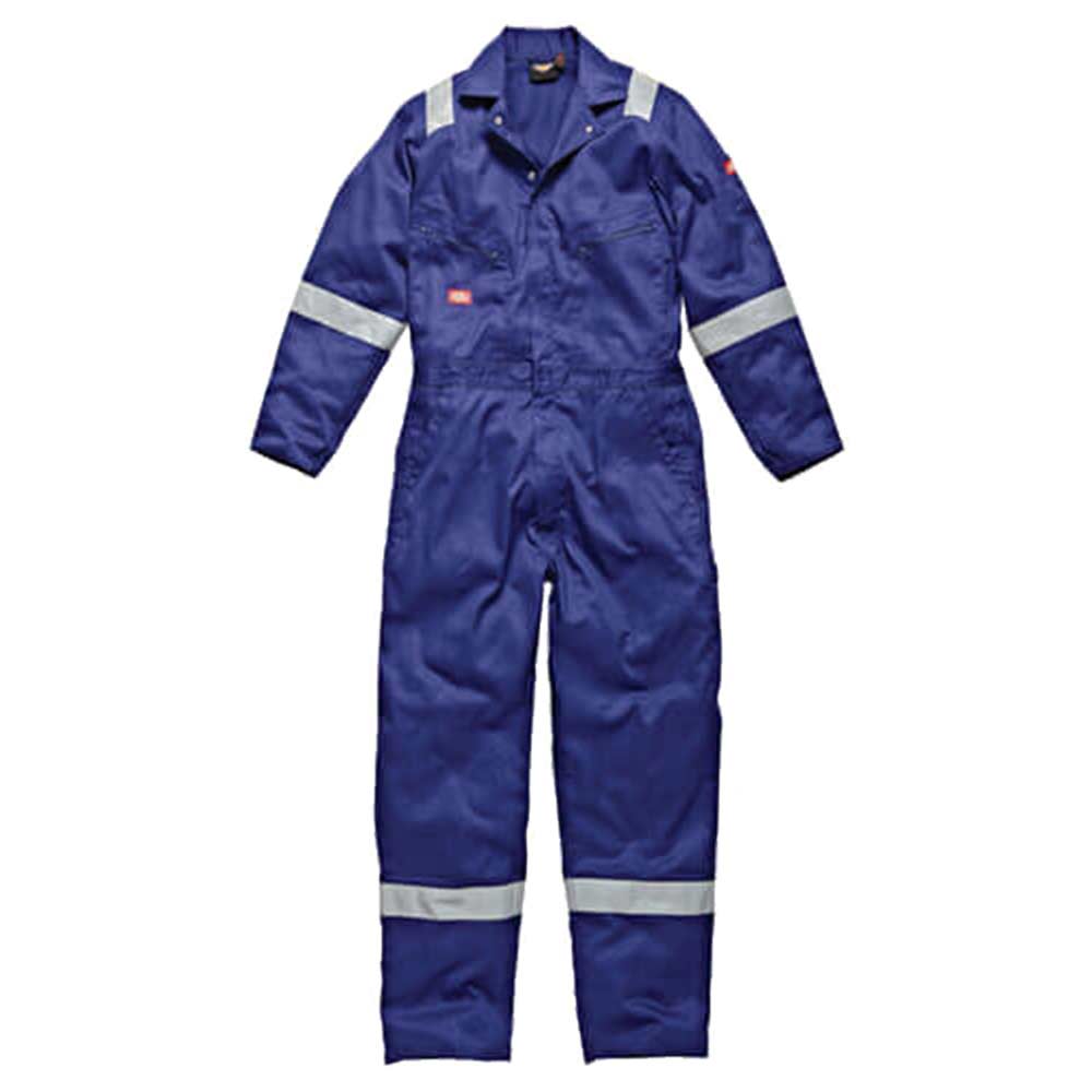 Dickies Mens Lightweight Cotton Overalls Royal Blue XXXL
