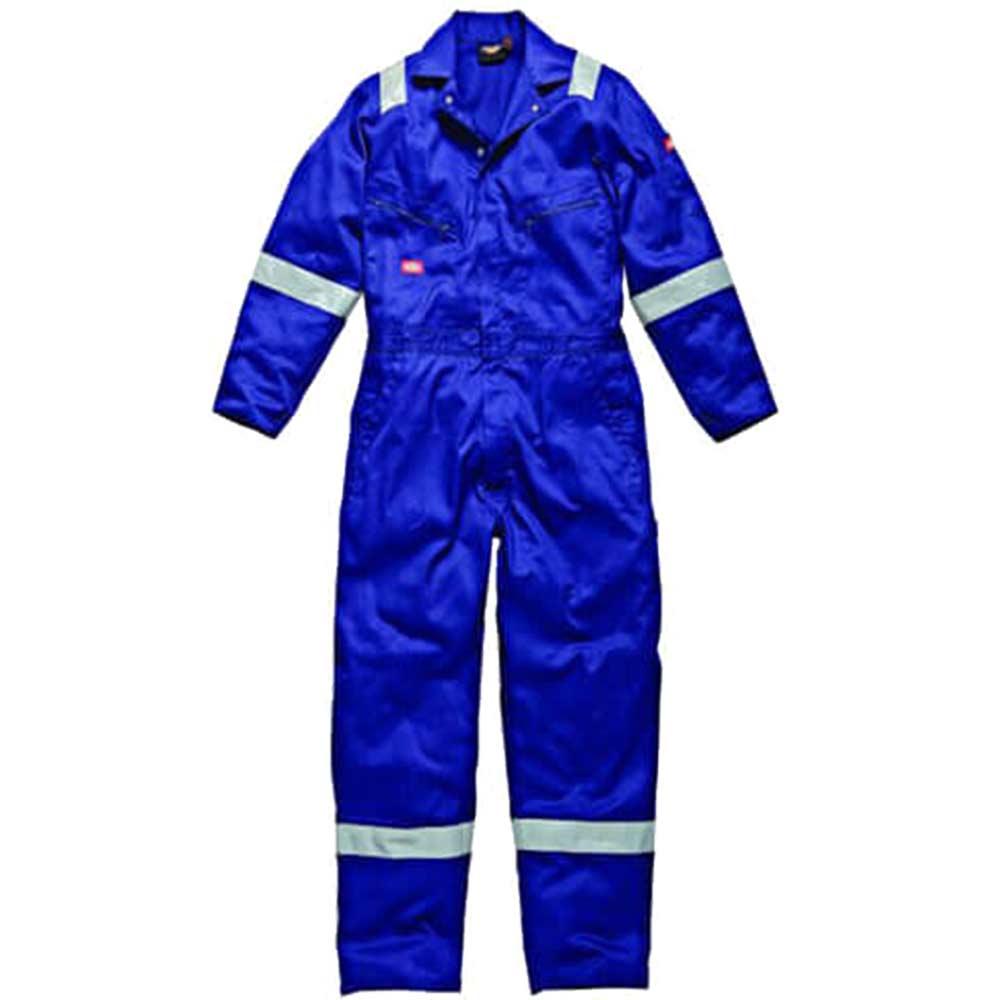 Dickies Mens Lightweight Cotton Overalls Royal Blue Medium