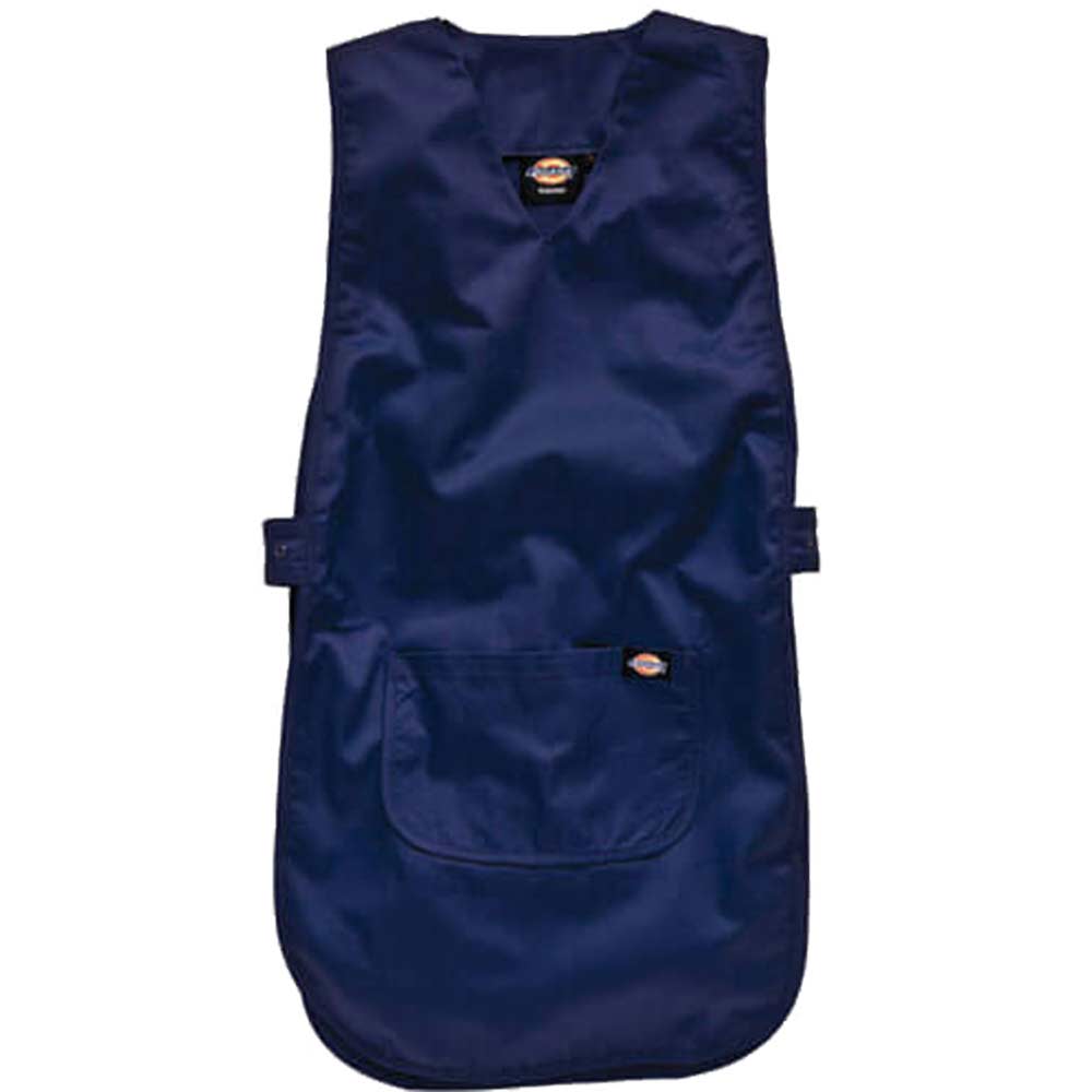 Dickies Ladies Redhawk V Neck Tabard Navy Blue Small