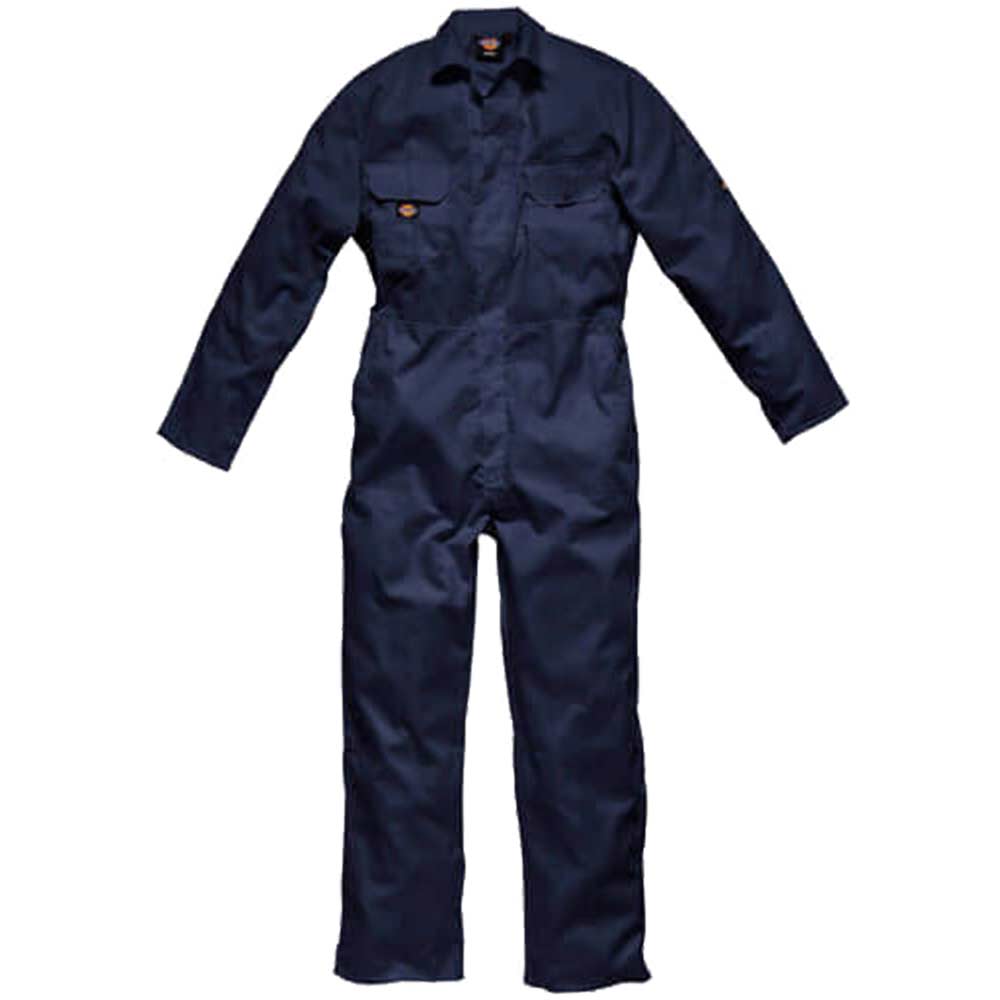 Dickies Mens Redhawk Economy Overalls Navy Blue 2XL 32" Leg