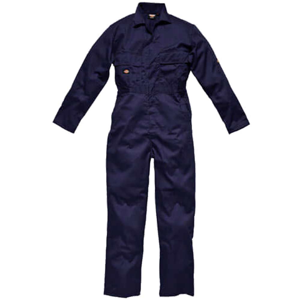 Dickies Mens Redhawk Overalls Navy Blue 42" Chest & 30" Leg