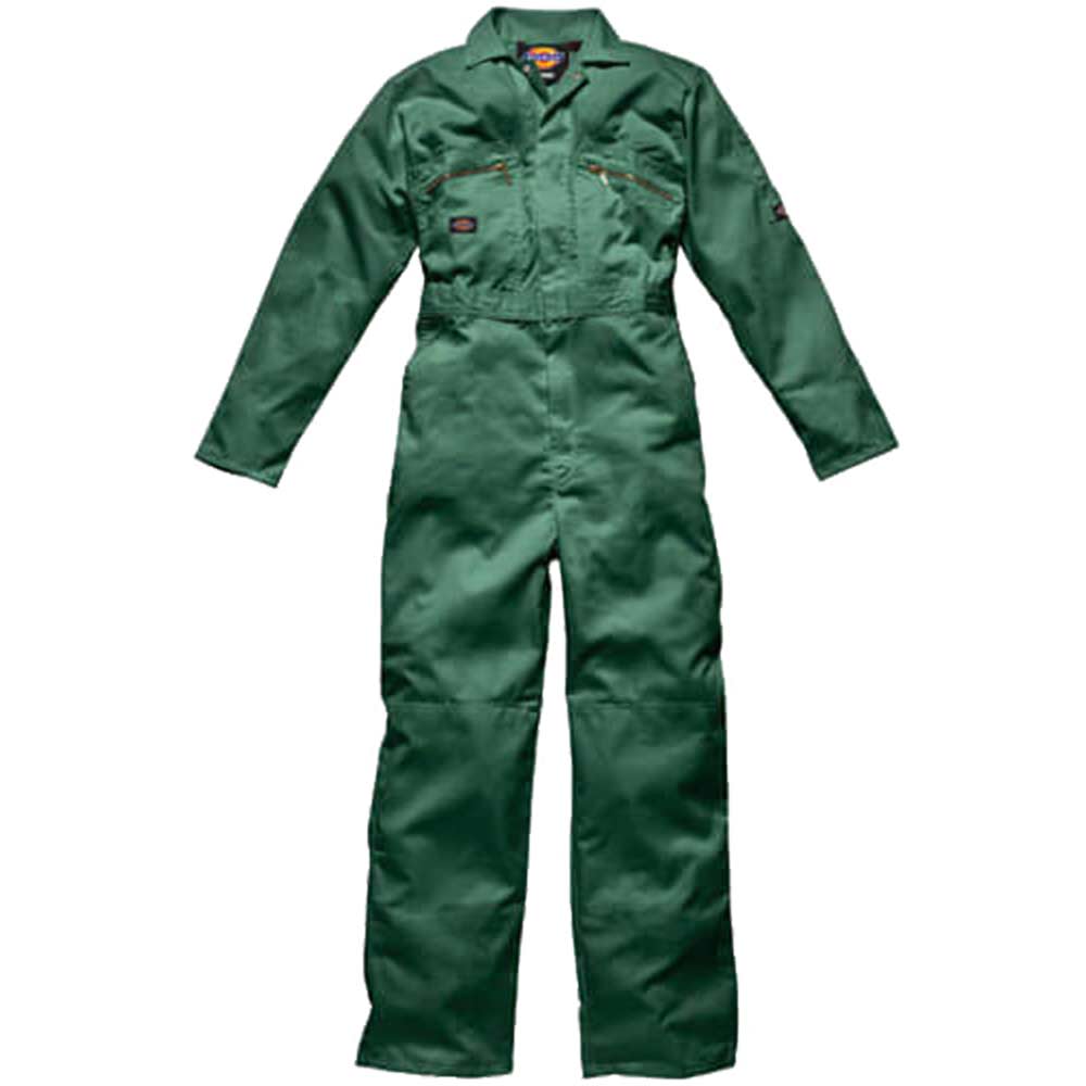 Dickies Mens Redhawk Overalls Bottle Green 46" Chest & 30" Leg