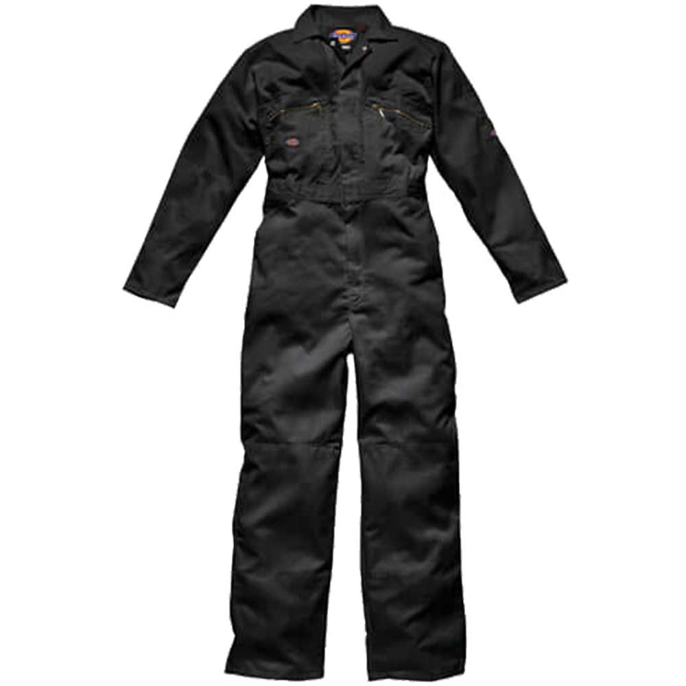 Dickies Mens Redhawk Overalls Black 54" Chest & 32" Leg