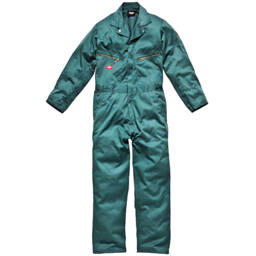 Dickies Mens Deluxe Overalls Lincoln Green Large Tall Leg