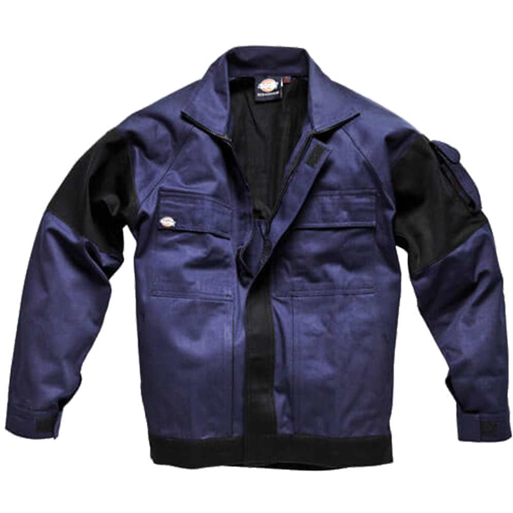 Image of Dickies Mens Grafter Duo Tone 290 Work Jacket Navy / Black Large