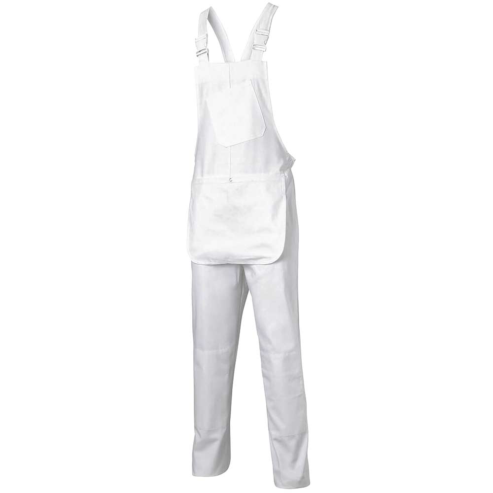 Dickies Mens Painters Bib & Brace White 2XL