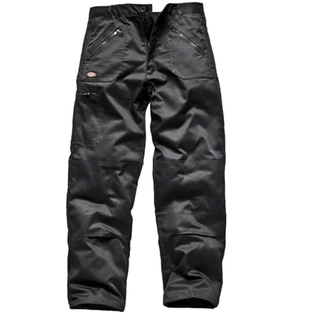 Dickies Mens Redhawk Action Work Trousers Black 46" Waist & 31" Leg