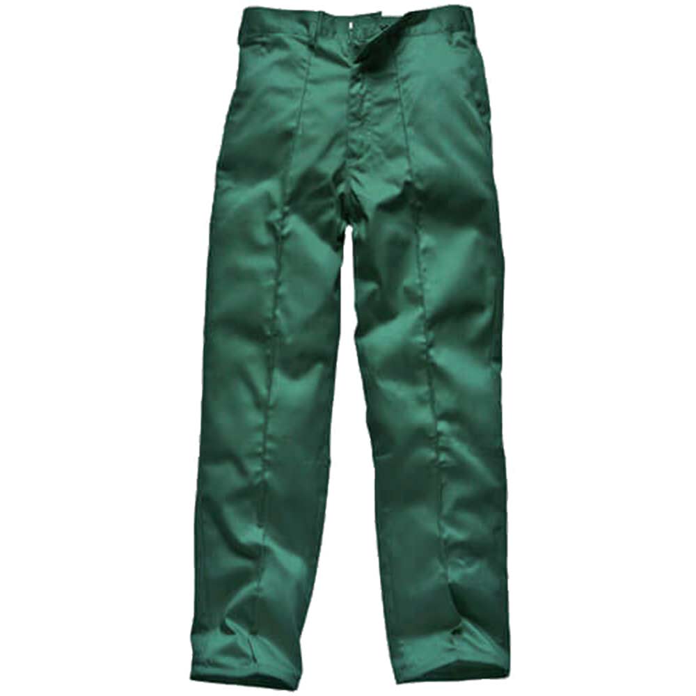 Dickies Mens Redhawk Work Trousers Bottle Green 46" Waist & 31" Leg