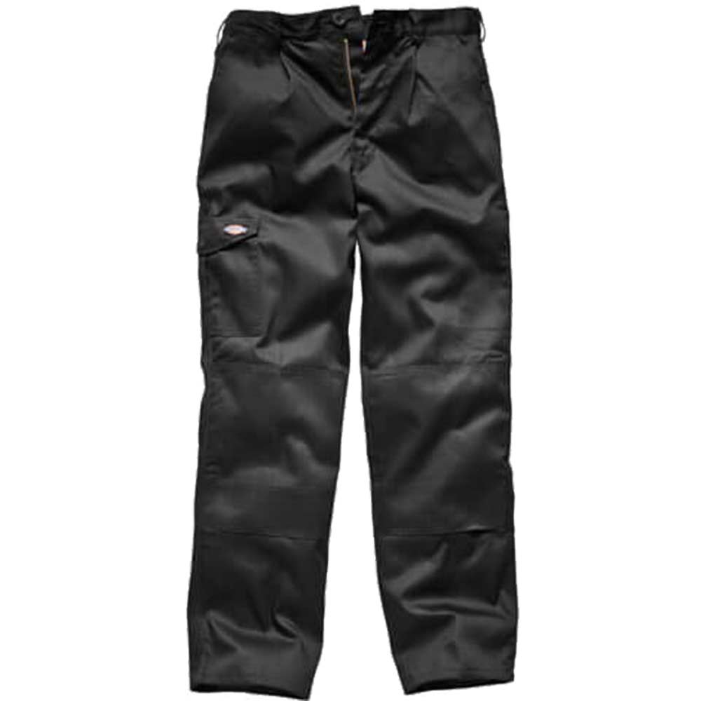 Dickies Mens Redhawk Super Work Trousers Black 28" Waist 30" Leg