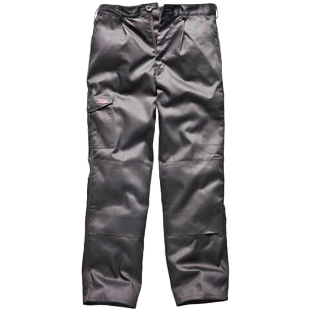 Image of Dickies Mens Redhawk Super Work Trousers Grey 28&quot; Waist 30&quot; Leg