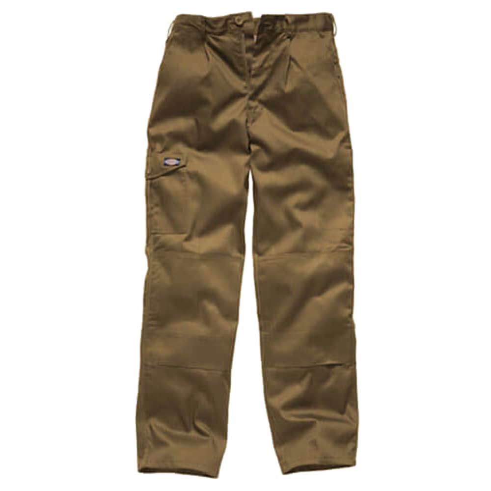 Dickies Mens Redhawk Super Work Trousers Khaki 40" Waist 34" Leg