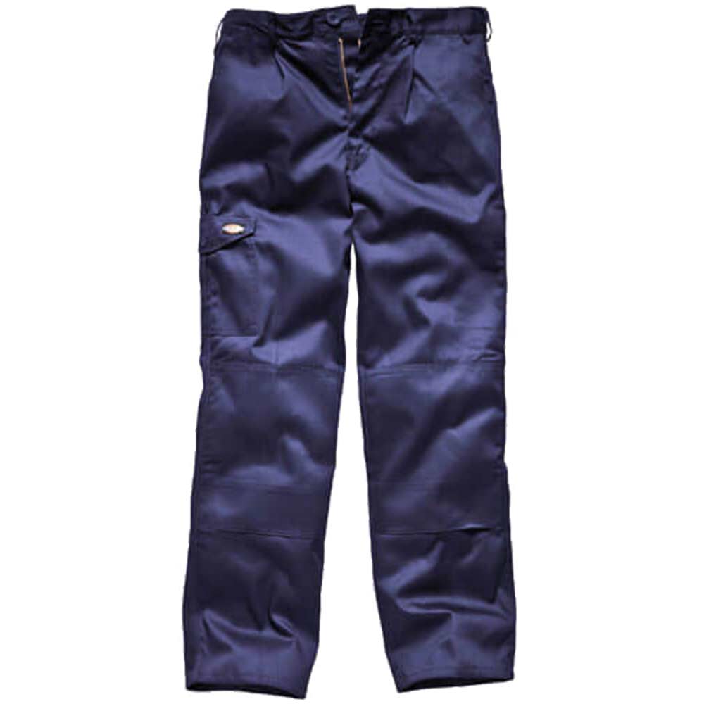 Dickies Mens Redhawk Super Work Trousers Navy Blue 30" Waist & 34" Leg