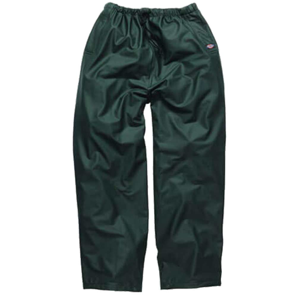 Dickies Raintite Waterproof Trousers Green XL