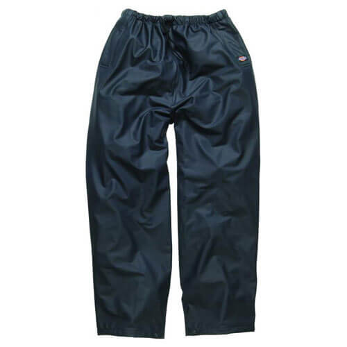 Dickies Raintite Waterproof Trousers Navy Blue Large