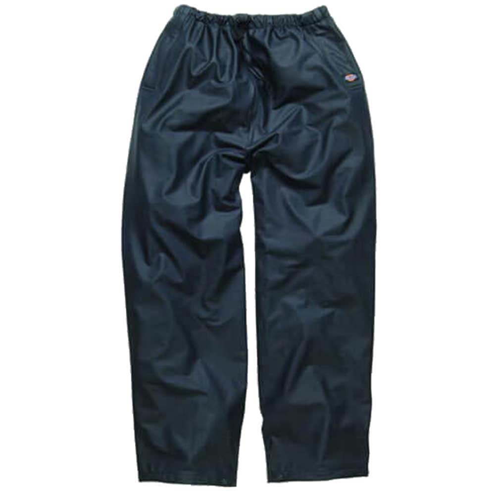 Dickies Raintite Waterproof Trousers Navy Blue Large