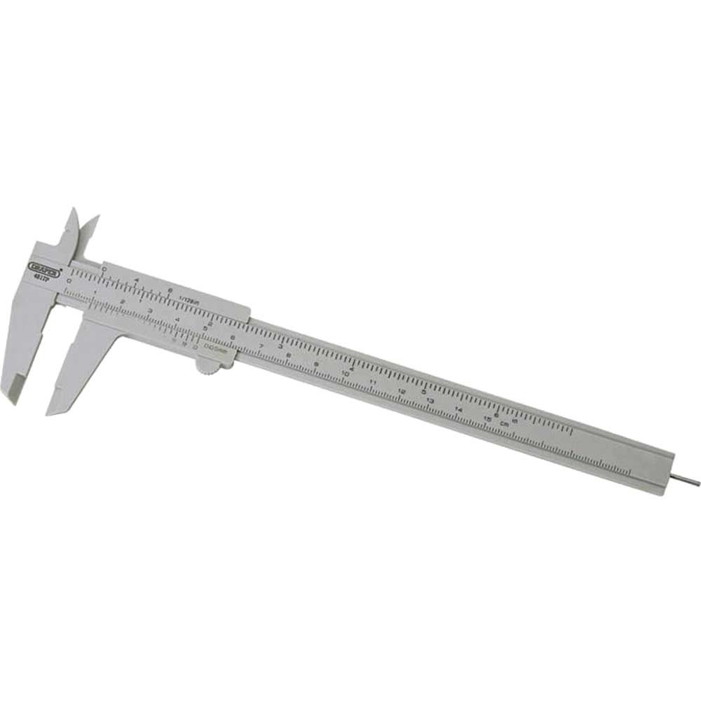 Draper Plastic Vernier Caliper Gauge 150mm / 6"