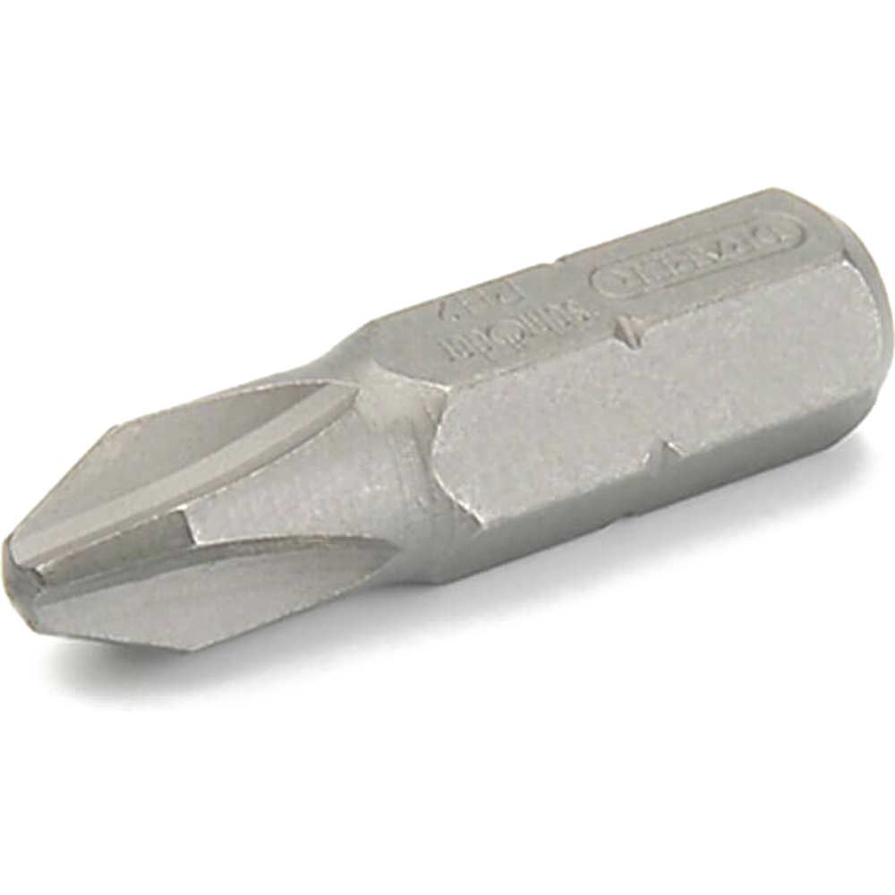 Image of Draper 10 x No 2 Phillips x 1/4&quot; x 25mm Screwdriver Bit