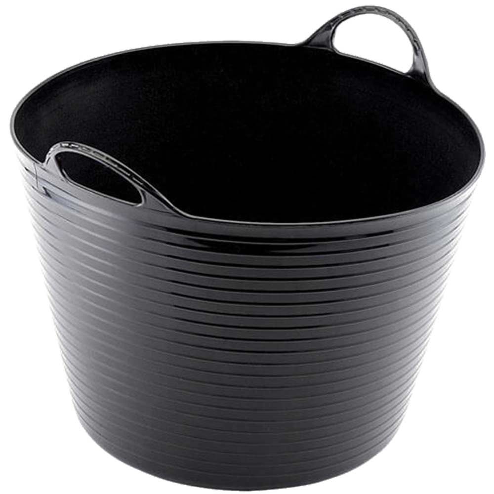 Rhino 12 Litre Flexible Tub Black