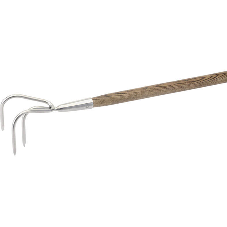 Draper Expert Stainless Steel Cultivator with Ash Handle