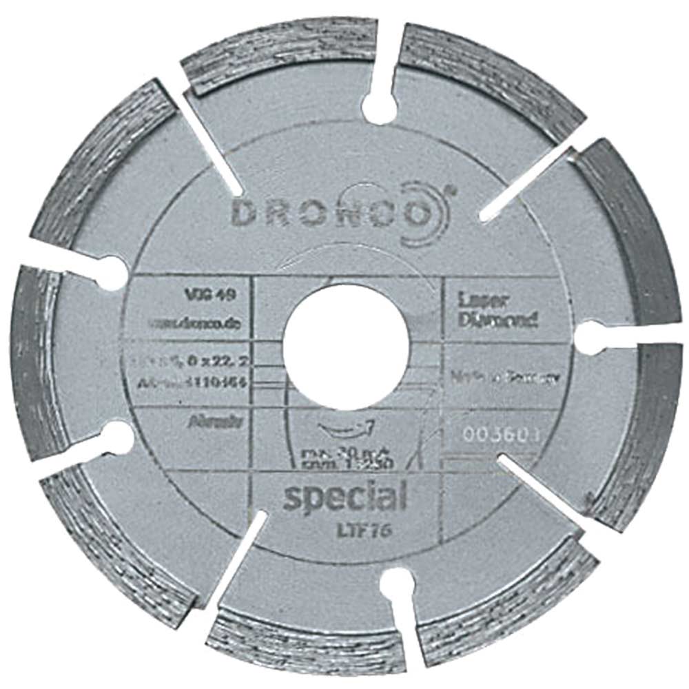 Dronco LTF 76 SPECIAL 115mm Angle Grinder Diamond Raking Blade for Mortar