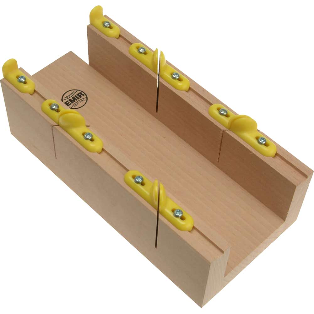 Emir 25A Mitre Box With Guides 300mm