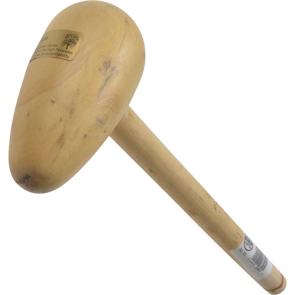Image of Emir 85 Lignum Vitae Bossing Mallet 2&quot; for Sheet Metal & Lead