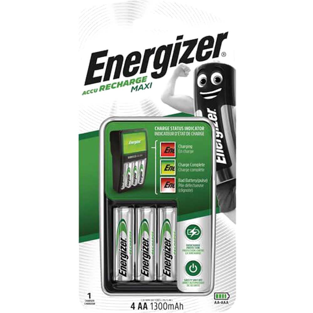 Image of Energizer AA & AAA Compact Battery Charger with 4 x AA 2000mAH Batteries