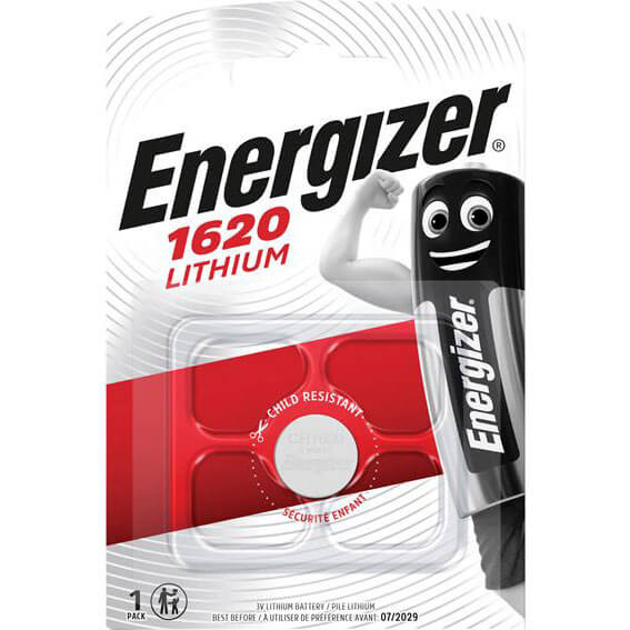 Energizer CR1620 Coin Lithium Battery